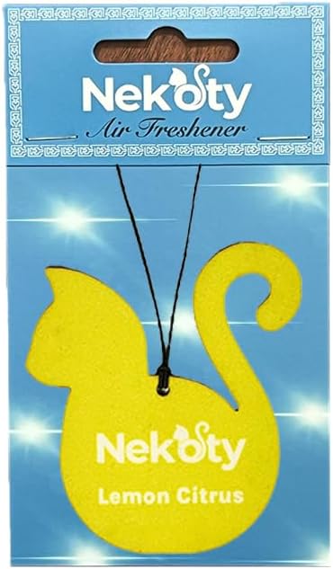 Air Fresheners | Hanging Air Fresheners for Home or Car (Lemon Citrus)