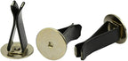 20 Pcs Metal Round Head Black Car Air Vent Clips with Auto Freshener & Perfume Feature