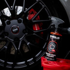 PROJE' Redline Wheel Cleaner - All in One Wheel & Tire Cleaner - Tough on Brake Dust & Dirt - Removes Browning - Non Acidic Safe on All Rim Types - 16 Fl Oz