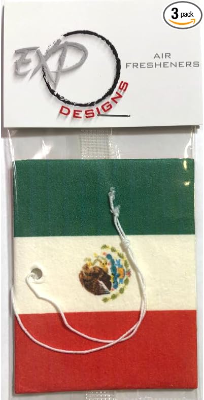 Mexican Flag Air Freshener