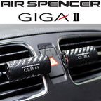 Carbon Fiber Air Spencer Giga CLIPIA II / 2 Car Air Freshener - Made in Japan (Pink Shower (V71))