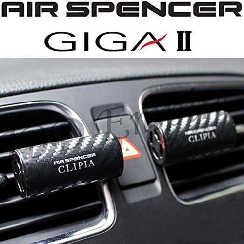 Carbon Fiber Air Spencer Giga CLIPIA II / 2 Car Air Freshener - Made in Japan (Pink Shower (V71))