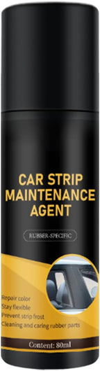 Rubber Seal Protectant - 80ml Weatherproof Noise-Reducing Lubricant | Flexible Car Trim Restorer with Protective Formula, Easy Application or Automobile RV Trunk and Roof Seams