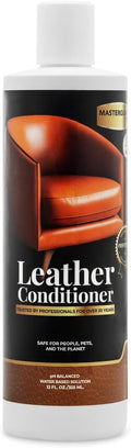 MASTERGUARD Leather Conditioner – Water-Based, Non-Toxic Formula for Furniture, Car Seats, Boots, Jackets & Purses – Conditions, Protects & Revives Leather – Safe for People & Pets