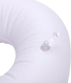 Neck Pillows Kids Travel Pillow Inflatable Head Support Pillow Cute Cozy U Shape Neck Pillow for Car Seat Airplanes Train Soft Washable Chin Neck Support Pillow for Toddler Boys Girls (Pink)