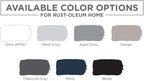 Rust-Oleum 367602 Home Interior Floor Coating Kit, Semi-Gloss Greige