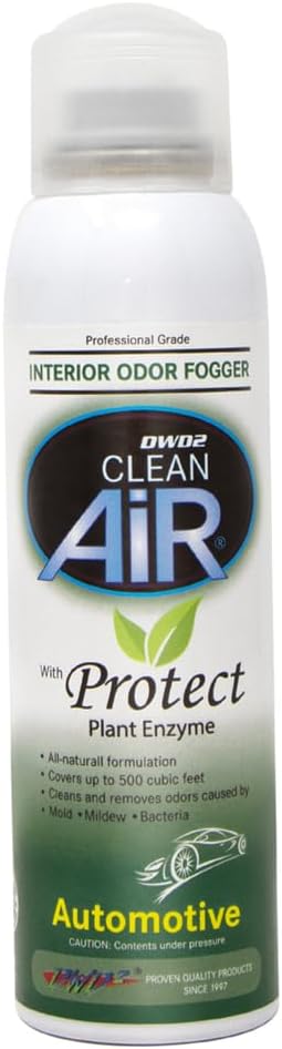 Protect™ Automotive Mold-Odor Treatment - Revitalize Your Car's Interior The Green Automotive Mold-Odor Treatment Solution. Say Goodbye to Unpleasant Odors (Spray & Fogger)
