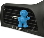 Little Joe 96413-6PK Blue Raspberry Slushy Scent Car Air Freshener Vent Clip, Fights Odors for up to 45 Days, Long-Lasting Freshness, Cute Car Odor Eliminator, Pack of 6