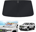 KUST Windshield Sun Shade for 2017-2023 GMC Acadia SUV Accessories Window Sunshade Sun Protector Foldable Block UV Rays Keep Car Cooler