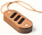 Car Air Freshener Hanging【Custom Your Own Scent】 Wood Air Freshener Car Scent Essential Oil Diffuser for Home Office Wardrobe Portable Aromatherapy Diffuser (A-Brown1pcs)