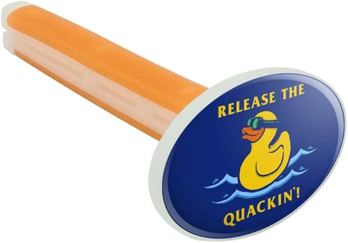 Release the Quackin' Kraken Rubber Duck Funny Humor Car Air Freshener Vent Clip