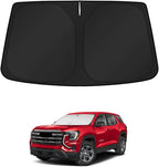 KUST Windshield Sun Shade for GMC Terrain 2025 2026(Fit for Chevrolet Equinox) Window Accessories Shade Sun Visor Cover Foldable Block UV Rays