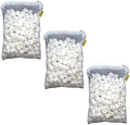 Canister Filter Media Replacement Bags - Activated Charcoal Pellet Carbon, Bio Ceramic Rings, 1" Bio Sponge Balls for Aquarium Fish Pond Tank Canister Water Filtration (Ceramic Rings 3-Pack)