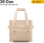 RTIC 30 Can Ultra-Tough Soft Cooler Pro, Insulated, Waterproof, Leak Proof, Portable Floating Bag for Beverage, Drink, Lunch, Outdoor, Beach, Car,Camping, Picnic, Fishing, Boat