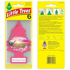 LITTLE TREES Car Air Freshener | Hanging Tree Provides Long Lasting Scent for Auto and Home | 24 Air Fresheners |Morning Fresh