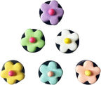 6 Pieces Daisy Flower Air Vent Clips, Cute Colorful Car Air Freshener Clip & Diffuser, Boho SUV Outlet Vent Decorations, Charm Car Inter Decor Accessories for Girls Women