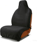 Car Seat Cover, Premium Auto Seat Towel Fit Cars SUV Trucks, Ideal Gift for Active People Who Work Sweat Swim Run Beach, Black