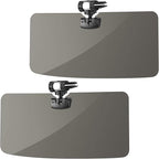 JOYTUTUS Sun Visor for Pickup Truck, 2 Pack Polarized Sun Visor Extender for Truck, Universal UV400 Car Visor Extension Anti-Glare Easy to Install, Protect from Glare/UV Ray/Stray Light