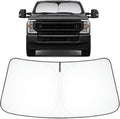 Proadsy 2026 Upgrade Front Windshield Sun Shade Foldable Sunshade Protector Custom Fit 2017-2025 2026 Ford Super Duty F-250 F250 F-350 F350 F-450 F450 F-550 F550 2Door 4Door Pickup Accessories