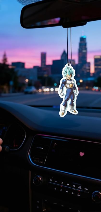 PumpCar car air freshener 2-piece double-sided vegeta Instinct hanging cherry-scented for rearview mirror Car Interior Accessories Household Gifts…