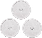ATIE 280 Pool Cleaner Large Wheel C6 Complete Assembly with Tire C10, Axle C66, Bearing C60, Screw C55, Washer C64 for Polaris 280/180 Pool Cleaner (Not Compatible with 360 380) (3 Pack)