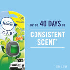 Febreze Car Air Freshener, Odor-Fighting Automotive Vent Clip, Mixed Gain Scent, 3 Count