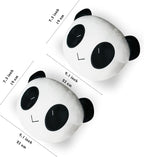 Sexysamba Car Headrest Pillow,Cartoon Neck Pillow for Car,Comfortable Soft Car Seat Pillow for Driving,Head Rest Cushion,Cute Neck Pillow for Travelling and Home 2Pcs (Happy Panda)