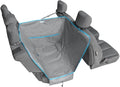 Kurgo Heather Half Hammock, Half Car Seat Cover for Pets, Car Hammocks for Dogs, Water-Resistant, 27.5" Wide (Heather Grey)
