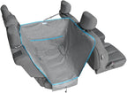 Kurgo Heather Half Hammock, Half Car Seat Cover for Pets, Car Hammocks for Dogs, Water-Resistant, 27.5" Wide (Heather Grey)
