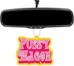 Pussy Wagon Funny Car Air Freshener Birthday Gift Funny Air Freshener Gift Car Decor Eucalyptus Scented