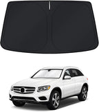 KUST Windshield Sun Shade for 2016–2022 Mercedes-Benz GLC 300 Window Accessories Shade Sun Visor Foldable Block UV Rays Keep Car Cooler