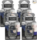 Yankee Candle Car Air Fresheners, Hanging Car Jar Ultimate, Neutralizes Odors Up To 30 Days, Midsummer's Night, 0.96 OZ (Pack of 4)