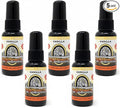BluntPower (Vanilla, 5 Pack) Concentrated Air Freshener Spray - Oil-Based Room Diffuser Spray - Long-Lasting Bathroom Scent, Car Freshener & Odor Eliminator