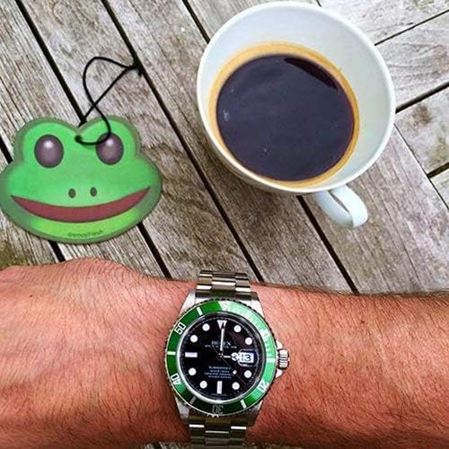 Frog Car Air Freshener - Vanilla Scent