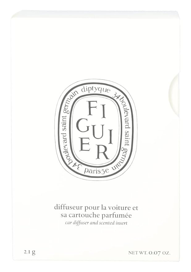 Diptyque - Car Diffuser and Figuier Scented Insert 0.07 oz