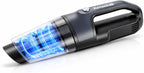 Handheld Vacuum Cordless 1.1 Pounds Car Vac 10000PA Hand Held Vacuums 4-in-1 Hand Vac Cordless Rechargeable HEPA Filter Large Capacity Dust Cup for Car Office Home Pets Hair (Gray)