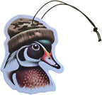 ThatsRad Car Air Freshener Duck Fly Fishing Fish Hunting Stocking Stuffer (One Size, Beanie Duck/Forest Scent)
