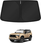 KUST Windshield Sun Shade for Lexus GX 550 2024 2025 2026 Window Accessories Shade Sun Visor Cover Foldable Block UV Rays