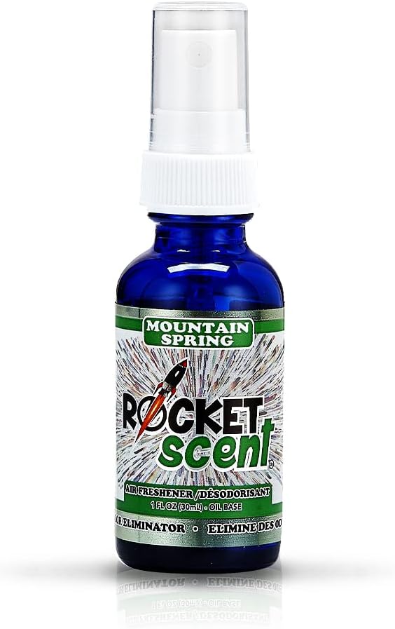 Rocket Scent - Oil Air Fresheners + Odor & Smoke Eliminator + Home, Car, Office, Bathroom Deodorizer (Crisp Scents)