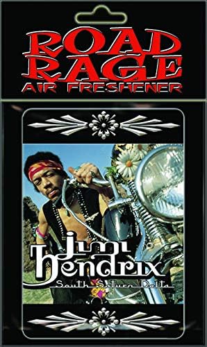 Jimi Hendrix Delta Road Rage Auto Air Freshener