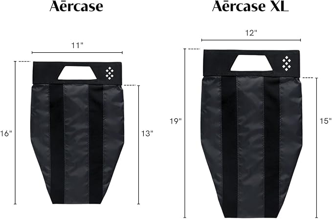 Salt Aērcase Smell Proof Cleat Bag – Regular Size - Athletic Soccer & Golf Shoe Bag for Smelly Cleats & Gym Shoes- Durable, Water-Resistant, & Easy to Clean