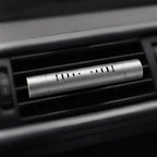 iPick Image for Jeep Car Vent Air Freshener Clip - Official Licensed Silver Aluminum with Adjustable Window + 10 Refill Sticks