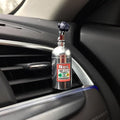 Nitrous Oxide (NOS) Air Freshener Vent Clip (Silver)