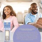 Belle Aroma® FlashScent™ USB Aromatherapy Bundle - for Car, Office, Home, and Travel - Includes 1 Pearl White Peppermint Oil Diffuser Kit, 1 Lavender FlashScent Essential Oil, and 7 Refill Pads