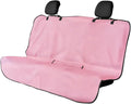 Car Towel Seat Cover, Waterproof Sweating Non-Slip Premium Soft Towel Carseat Protector, Universal Machine Washable Car Truck SUV Front Seat Cover for Gym Workout Beach Hiking (Pink, Rear)