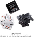 VanEssential Insulated Magnetic Blackout Rear Door Full Plastic Window Covers (Pair) Designed for Mercedes-Benz VS30 (Van Years 2019 to Current) - Charcoal Gray