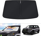 KUST Windshield Sun Shade for 2019-2024 2025 Honda Passport Sport Accessories,SUV,EX-L,Touring,Eliten Window Sunshade Sun Visor Protector Foldable Blocks UV Rays Keep Your Car Cooler