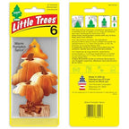LITTLE TREES Car Air Freshener | Hanging Tree Provides Long Lasting Scent for Auto and Home | Warm Pumpkin Spice, 24 Air Fresheners