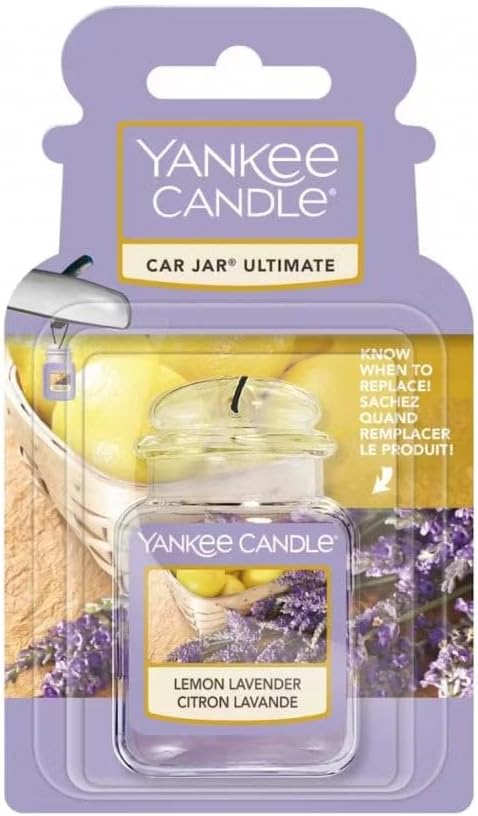 Yankee Candle car jar Ultimate Lemon Lavender (Pack of 1)
