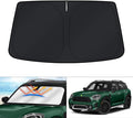 KUST Windshield Sun Shade for Mini Countryman Cooper F60 SUV 2017-2022 2023 2024 2025 2026 Accessories Front Window Sunshade Visor Protector Foldable Block UV Rays